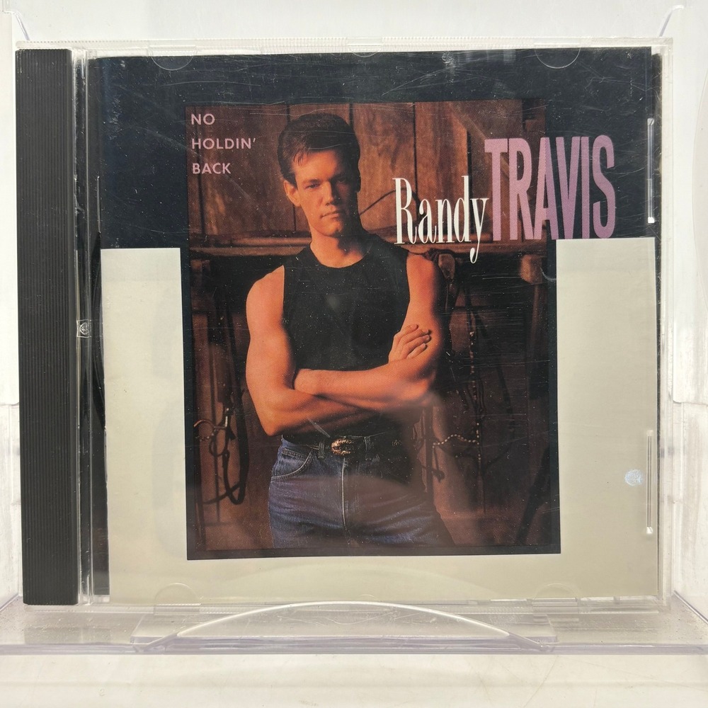 Randy Travis No Holdin Back CD 1989 Warner Bros W2 25988 Country Music Album